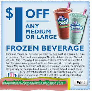 Free Printable Baskin Robbins Coupons