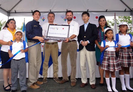 Fundación Tigo y Embajada del Japón entregan escuela en Génova, Quetzaltenango