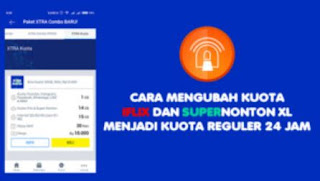 Cara Mengubah Kuota Iflix dan Super Nonton XL jadi Kuota Reguler