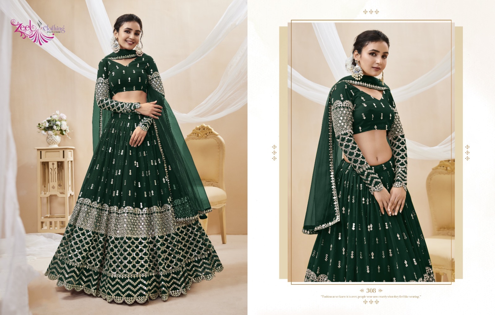 Expression Vol 1 Zeel Lehenga Choli