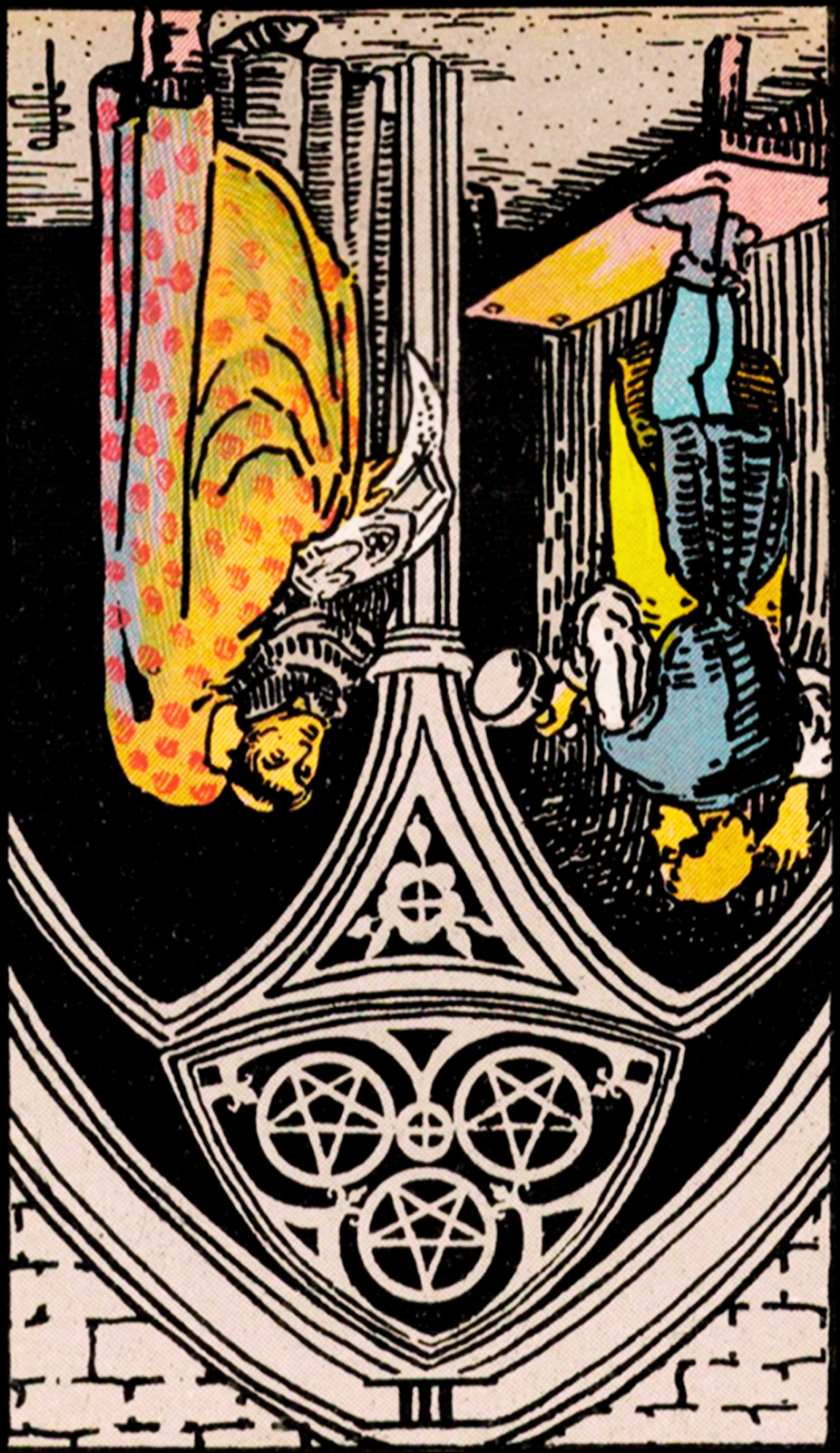 The Reversed Three of Pentacles Tarot Card Meanings