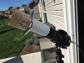 solar filter on camera