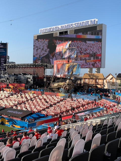 Raymond James Stadium view from seats