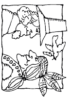 Pilgrim Coloring Pages