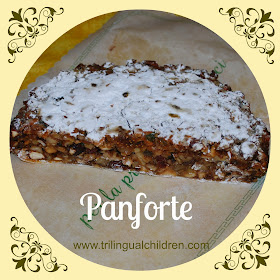 Panforte Italian Christmas sweet