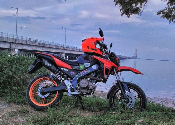 Info Terbaru  Modifikasi Motor  Vixion Vixion Supermoto 