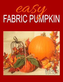 fabric pumpkin