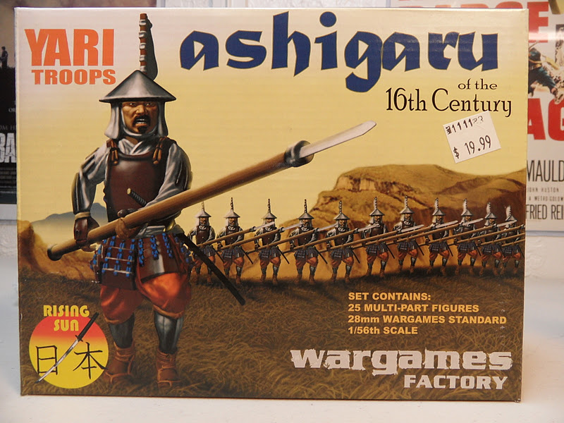 Anton S Wargame Blog Figure Review Wargames Factory Ashigaru 28mm Japanese Warriors