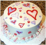 heart cakes