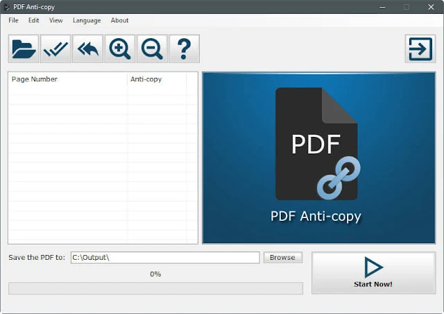 برنامج, PDF ,Anti-Copy, لتشفير, الكتب, الالكترونية