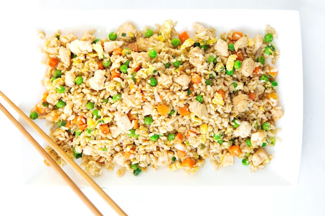  chicken fried rice/how to make chicken fried rice?