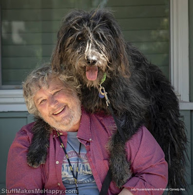 Category Owners who look like their animals – “Dave and Dudley” by Judy Nussenblatt