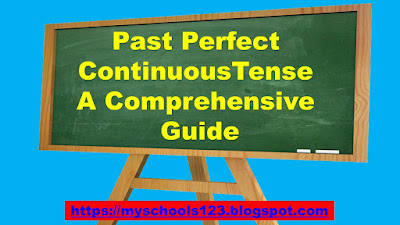 Past Perfect Continuous Tense A Comprehensive Guide