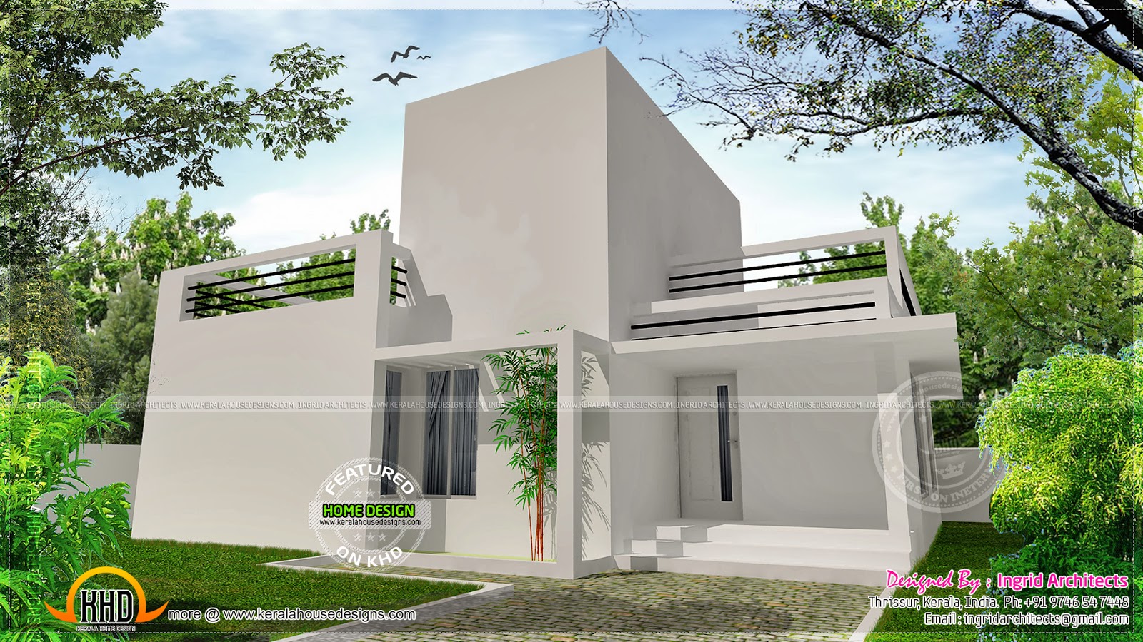 April 2014 Kerala home  design and floor plans