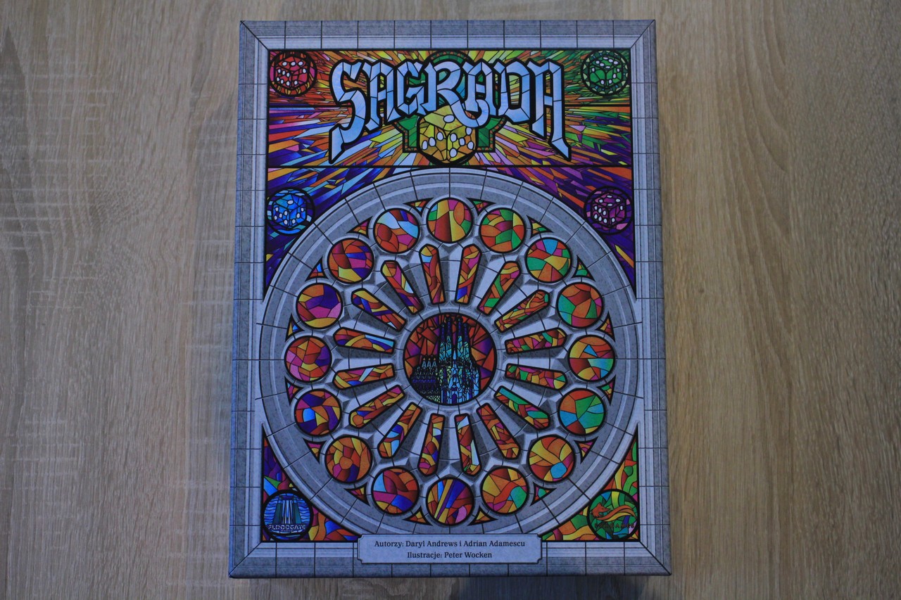 Sagrada - recenzja rodzinnej gry abstrakcyjnej