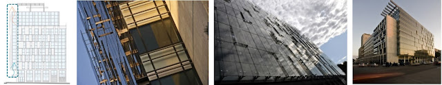 مبنى 2331 EUR CENTER كمثال لنظام المتعددة الطوابق Multi Story Facade