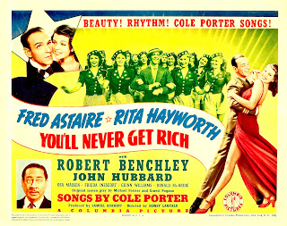 YOU'LL NEVER GET RICH. Title Lobby Card: 36 x 28 cms. Estados Unidos. DESDE AQUEL BESO. You’ll Never Get Rich. 1941. Estados Unidos. Dirección: Sidney Lanfield. Reparto: Fred Astaire, Rita Hayworth, John Hubbard, Robert Benchley, Osa Massen, Frieda Inescort, Guinn Williams, Donald MacBride, Cliff Nazarro.