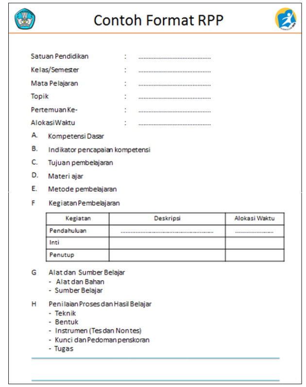 Contoh Formulir Bahasa Indonesia - Contoh Su