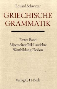 Handbuch der Altertumswissenschaft, Bd.1/1, Griechische Grammatik