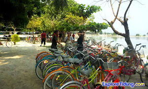 paket wisata pulau tidung menyediakan sepeda selama 2 hari 1 malam