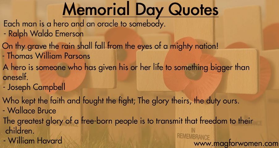 Greatest Memorial Day Quotes