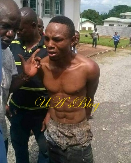 Imo Community In Jubilation As Notorious Armed Robbery Kingpin 'Police' Is Arrested (Photo)