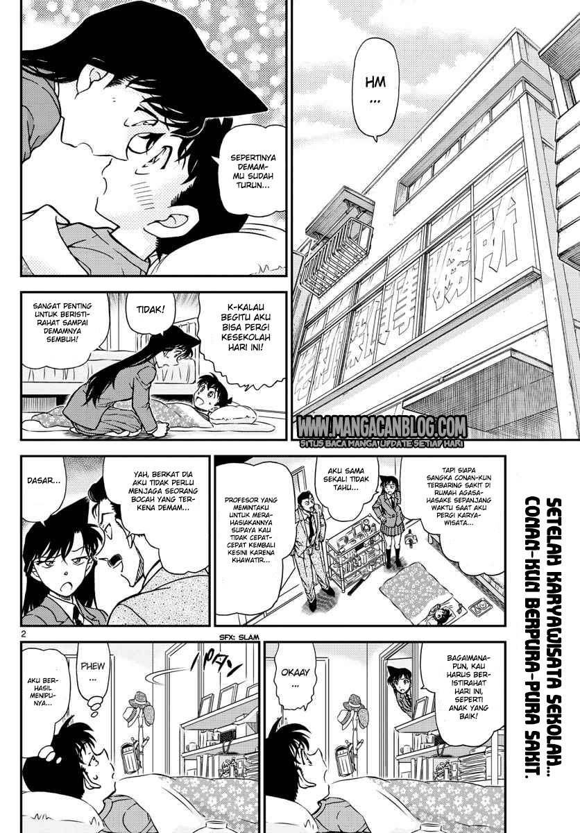 Detective Conan Chapter 1006 Scanlation Tetap Disana-Spoiler Detective Conan 1007 Mangajo 1008