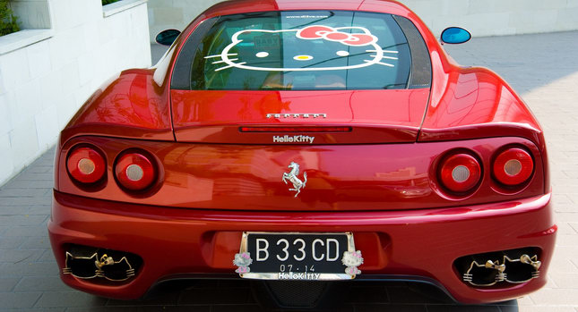  attempt to personalize a Ferrari supercar we have ever laid on eyes on