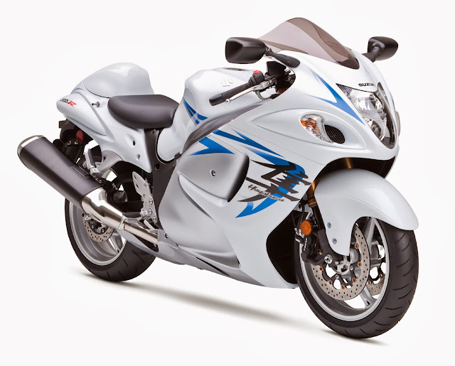 Foto Suzuki Hayabusa Putih