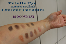 palette eye essential couleur caramel, palette ecobio, make up ecobio