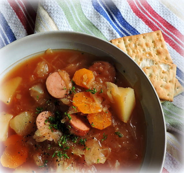 Crockpot Sauerkraut Soup