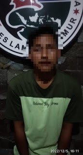 Gunakan Narkoba, Seorang Buruh Di Lampung Timur Diamankan Polisi