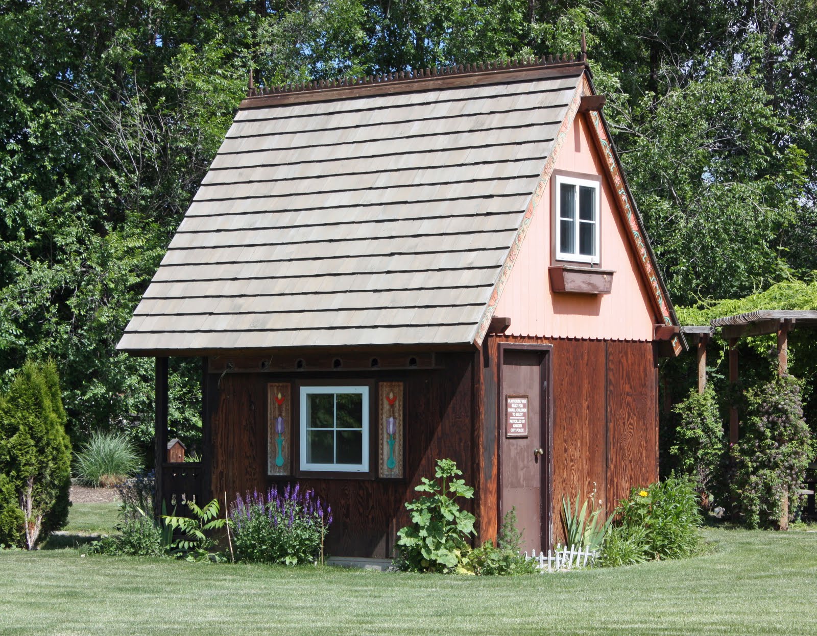 shed playhouse combo