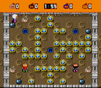 Super Bomberman - Escenario batalla