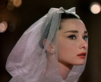 Jo Stockton Audrey Hepburn is divine in a gorgeous wedding dress Funny 