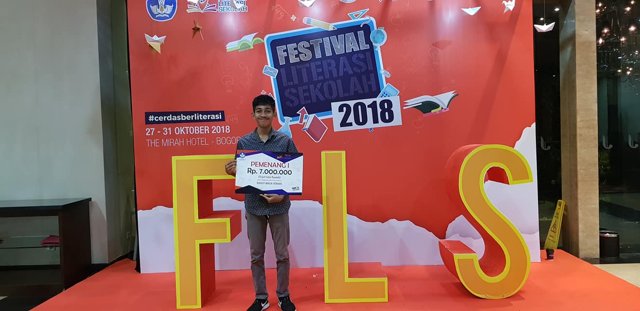 SMK Labor Bawa Pulang Medali Emas Festival Literasi Sekolah Tingkat Nasional 2018