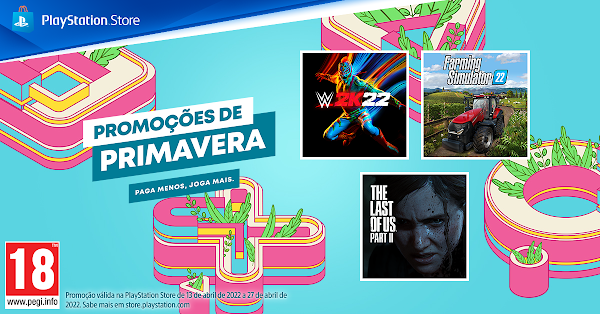 Novas ofertas épicas chegam à PlayStation Store com a segunda vaga das Promoções de PrimaveraNovas ofertas épicas chegam à PlayStation Store com a segunda vaga das Promoções de Primavera