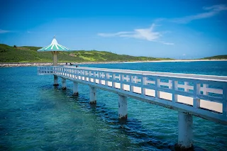 澎湖夕陽景點推薦|小池角雙曲橋