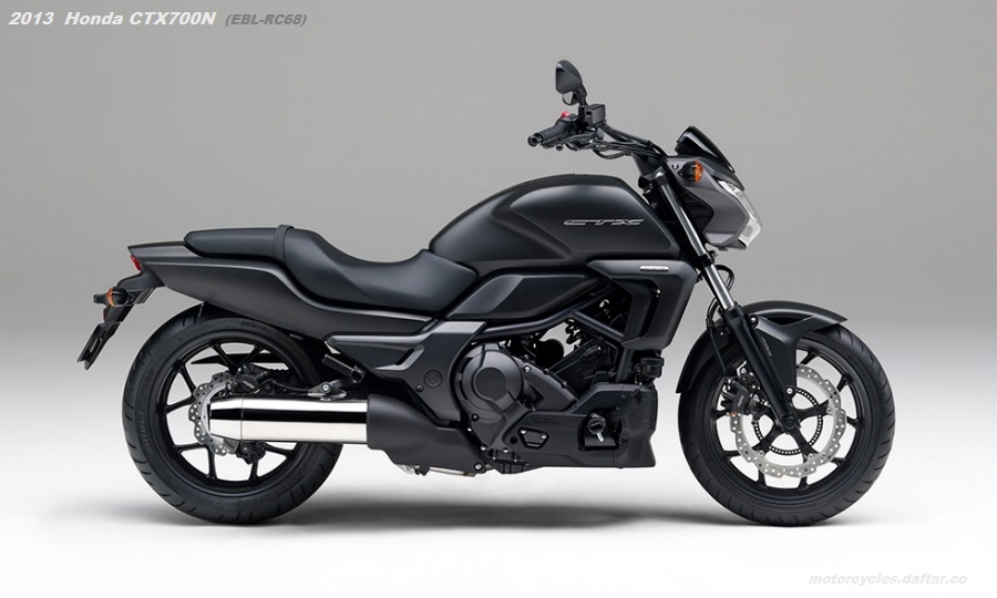 2013 Honda CTX700N (EBL-RC68) Black
