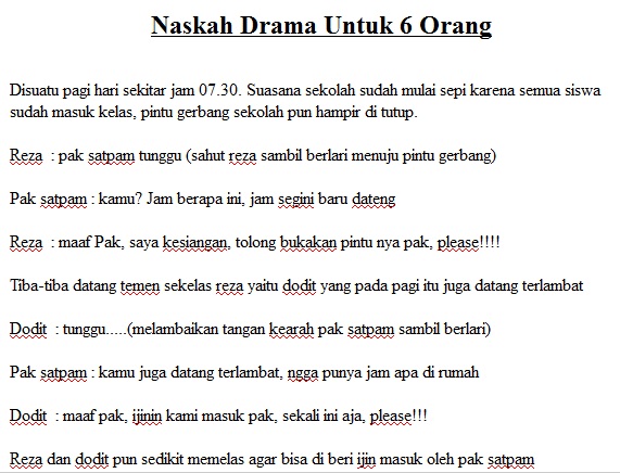 Contoh Drama Humor 5 Orang - James Horner Unofficial