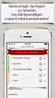 L'app la lista della Spesa Manager