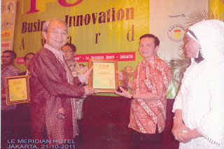  Indonesia Top Business Innovation Award 2011 untuk kategori TOP Educator & Excellent Program