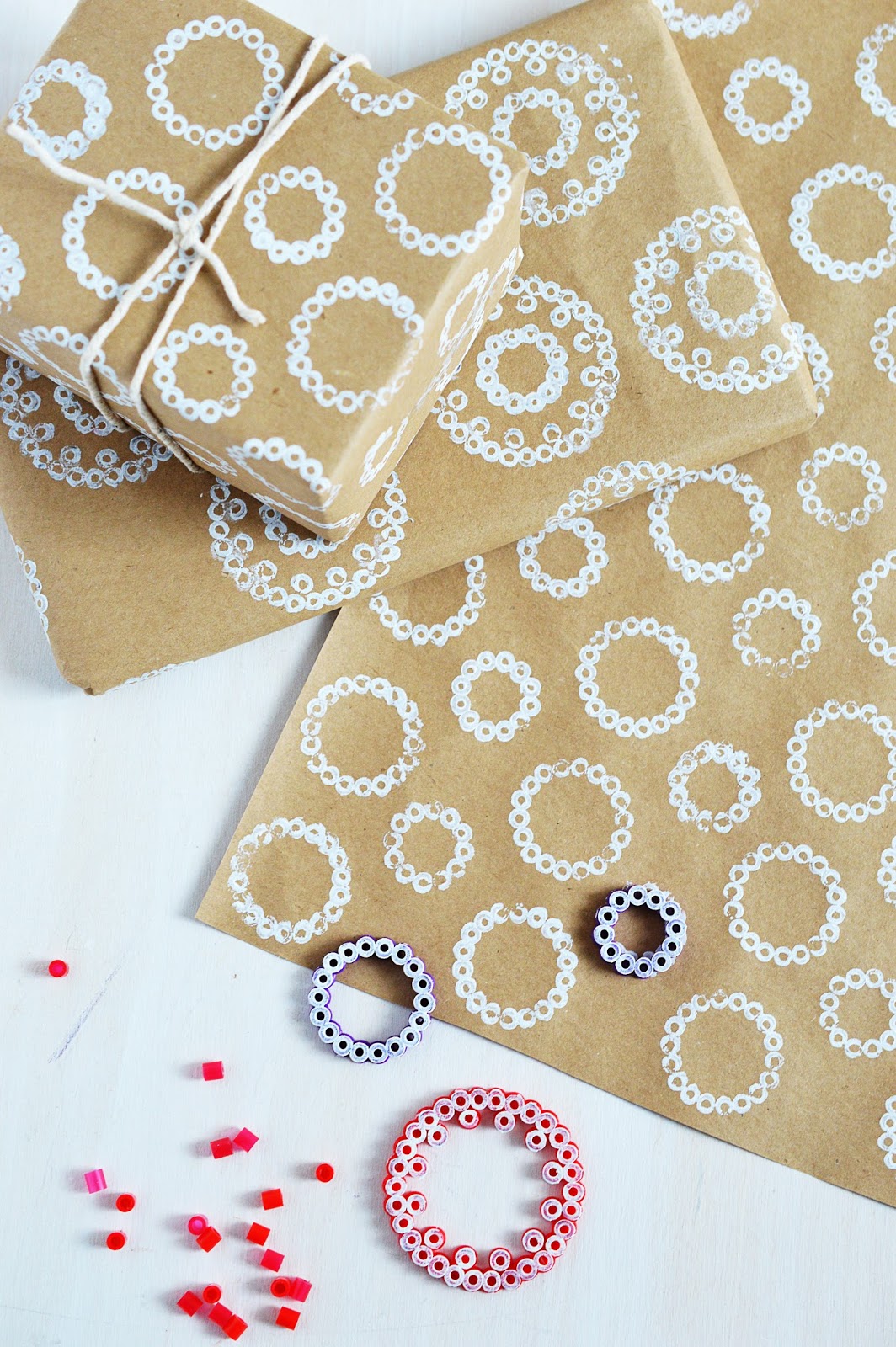 DIY Iron-On Bead Stamps | Stamping with Beads | Motte's Blog