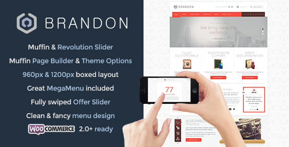 Brandon - Responsive Multi-Purpose WordPress Theme