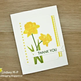 Sunny Studio Stamps: Daffodil Dreams Customer Card Share by Lindsey M