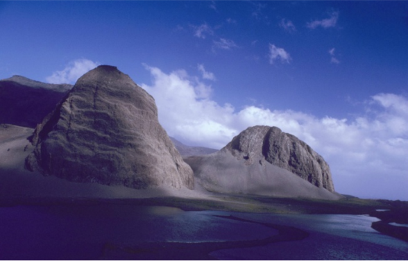 Toma siete días llegar aquí, a Isla Desolación