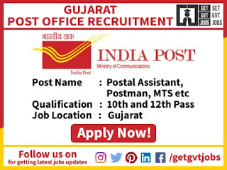 Gujarat Post office recruitment