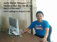 AGEN MILAGROS CIBUBUR 085214966266