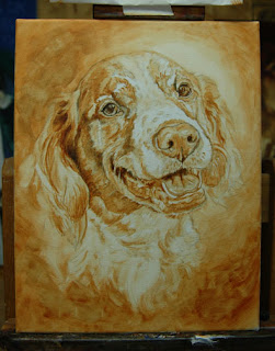 DOG PORTRAIT by Lori Levin