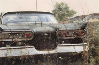 pintura-de-autos-hiperrealismo-ford-negro-1972-john-salt-pintor-de-automoviles-viejos-